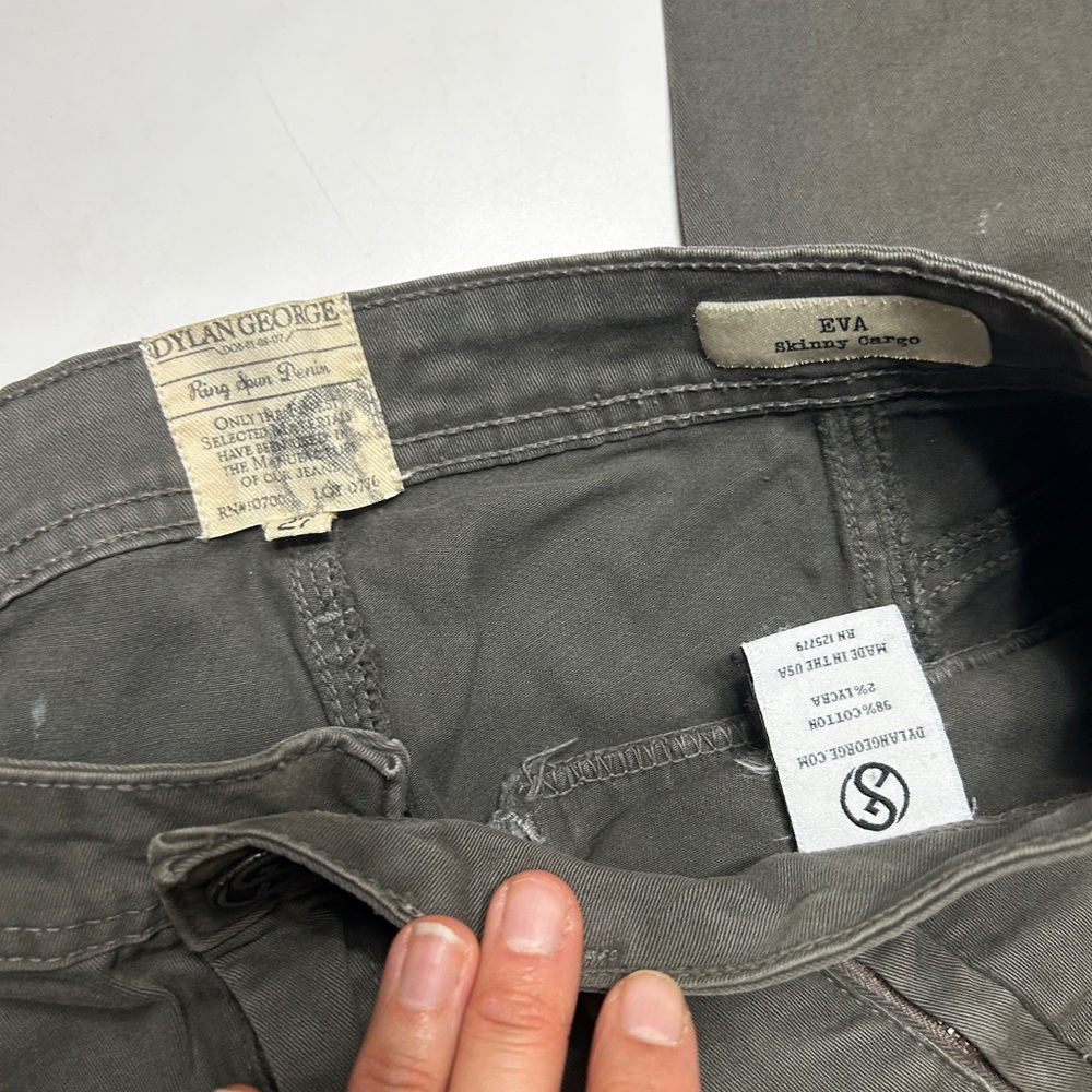 Women's Skinny Pants in Gray - Picture 4 of 4